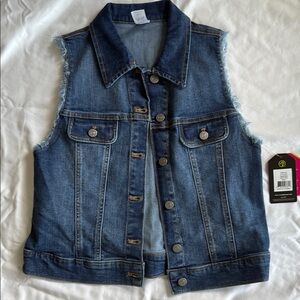 Zumba Denim Sleeveless Vest NWT